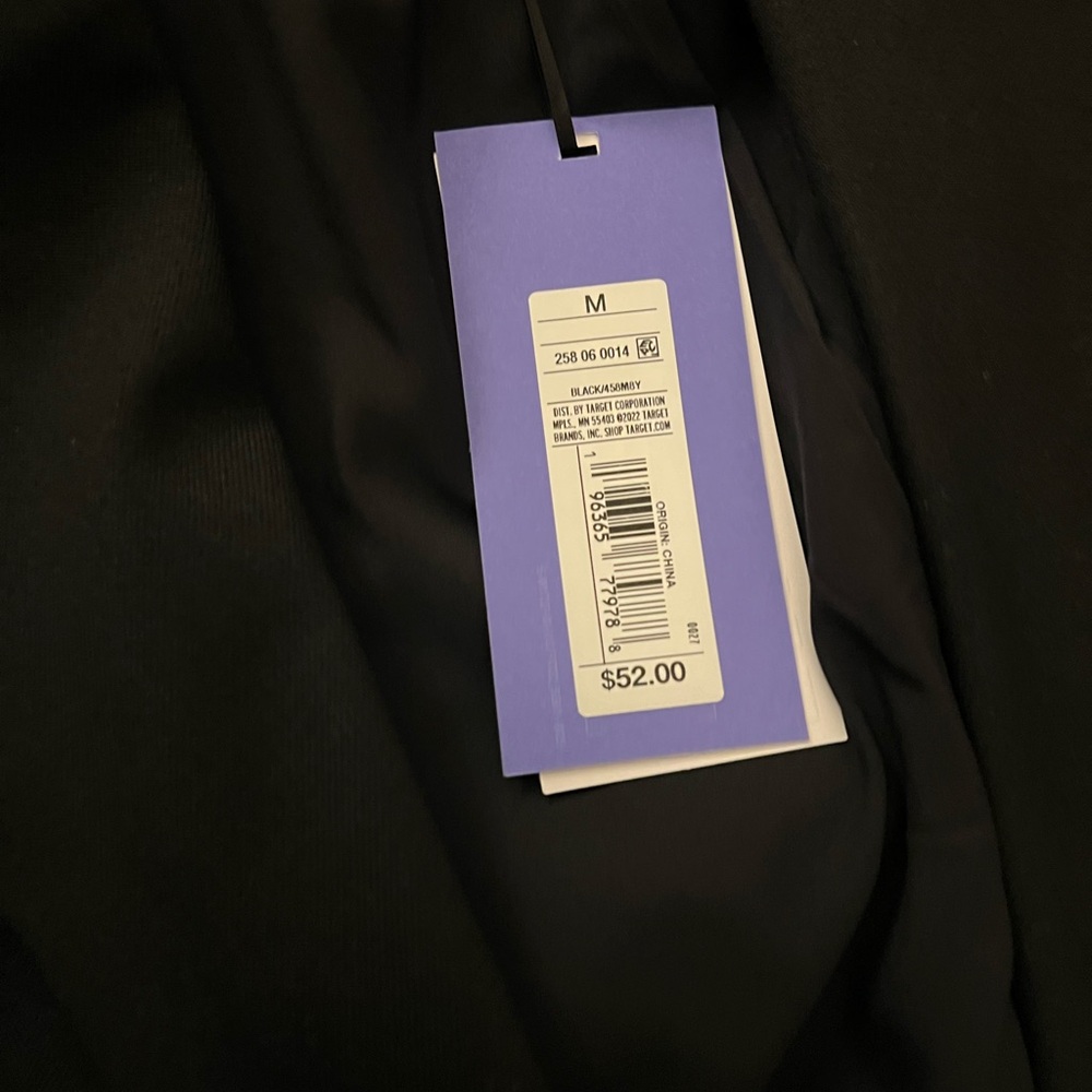 Future collective Kahlana Barfield Target black and leather blazer nwt medium - Picture 2 of 6